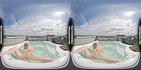 Teen Adreana Jilling In Jacuzzi With Suction Cup Dildo Orgasming Vibratin Her Clit On Water Jets