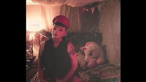 Living Doll playing while listening to Sissy Jerk Off instructions