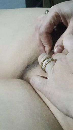 Step mom without panties caught by step son looking for condoms in his room