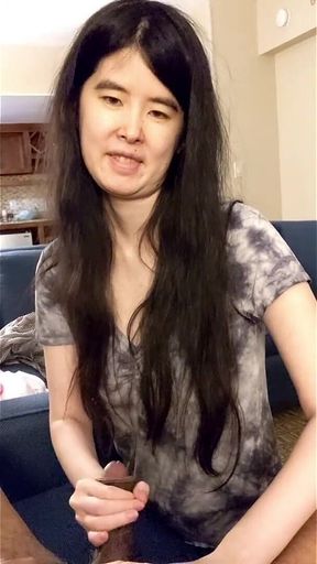 Asian Girl Shown Wardrobe and Then Sucks Black Cock