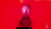 Red Tunnel Struggle Cock Block Close Up Intimaly Tsanna The Doll