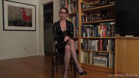 Chrissy Marie - Sexy Secretary Strapped & Wrapped Up Tight!