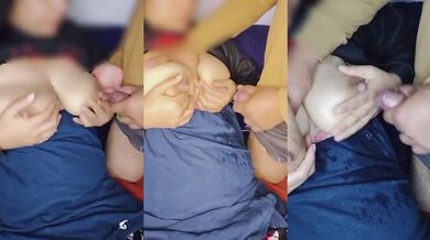 Gaped by thick creamy blonds full tits oozing