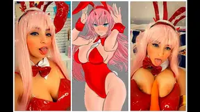 Zero Two Takes On A Steamy JOI Challenge With Fiery Anal Adventures And Triple Climaxes