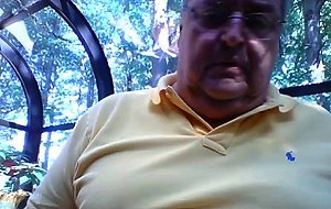 grandpa show on webcam