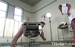 Black tranny nurse in fetish scenes