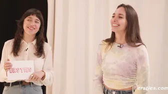 German Amateur Brunette Brings Tinder Fantasy to Life with Wild Sex & Nipple Play