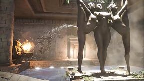 Lara conducts an investigation in a temple forgotten by humanity. Hentai Game