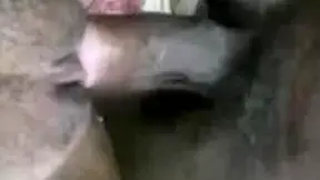 Ebony with dreadlocks gets in doggystyle position for her fucker