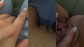 et sans culotte ... je vous la montre de pres, de tres pres