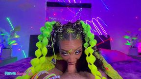 fishnets glitter and attitude tia maria owns the afterparty scene!