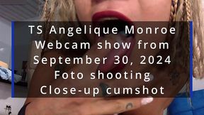 ts angelique monroe - webcam show from september 30, 2024