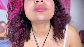 Vore ASMR Eating Gummy Worms Close-Up