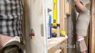 Lovely Pup visits the gloryhole