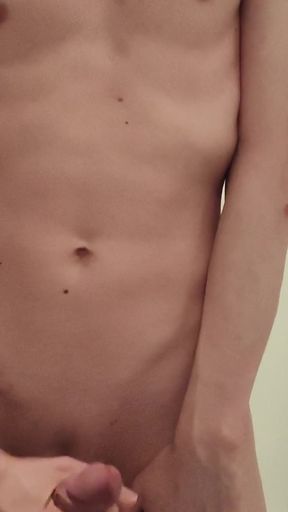 Bouncing My Dick Around and Jerking off Till I Cum