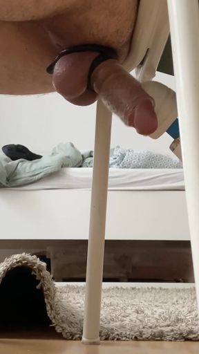 HITACHI EDGING &amp; MILKING VOL. 3 - LOUDEST MOANING DOUBLE CUMSHOT   Clip 1