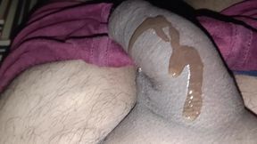 Fingered the ass and massaged the penis.