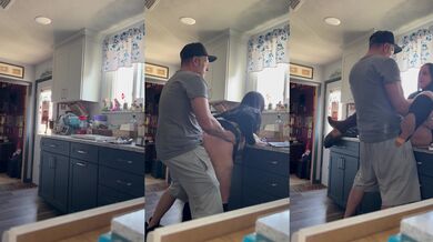 Asian MILF gave real estate agent big black dick before open house
