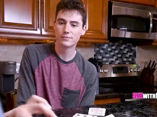 Sharing And Sucking On Step Mama's Large Knockers