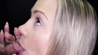 Rachel Starr's Deepthroat Swallow Marathon - POV Blowjob Compilation