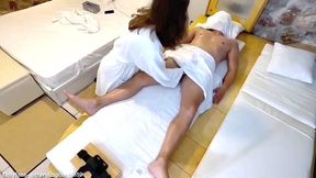 HOT MASSAGE AND SEX, fucking my masseuse, spa sex, hot masseuse gets fucked by her client, perfect body babe, cute girl