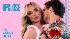 UP CLOSE - Naturally Stacked Beauty Lilly Bell Passionate Romantic Sex With Robby Apples