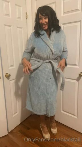 Red Lingerie Granny