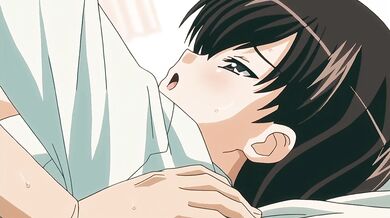 Long Haired Beauty with Big Tits Loves to do Paizuri