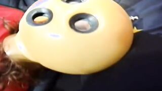 pumpkin bj inside rubber suit gets screwed rough