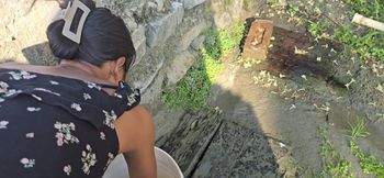 Bathing Porn Video with My Wife White Bra Pink Panty