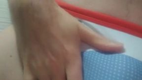 Twink in Speedos Strokes and Wanks on Webcam