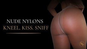 Nude Nylons Sweaty Ass Worship