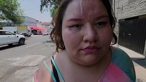 doing cumwalks with lots of thick cum on my face, through the city with lots of people watching me, is what i always want