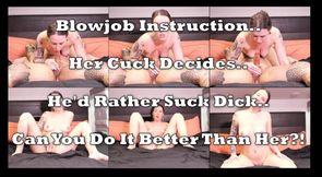 So You Think You Can Suck My Dick Better Than Her?