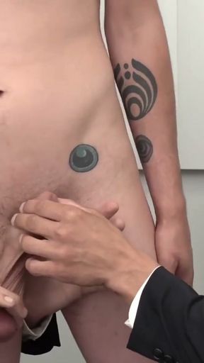 Mormon boy fucked bareback after passionate deepthroating   Clip 1