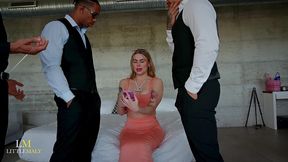 unexpected 3 bbc gangbang during photoshoot,irish snowbunny tina snow pissed on & destroyed full