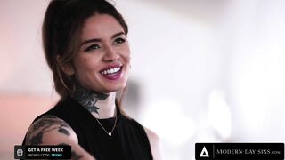 MODERN-DAY SINS - Tattooed Babe's Insemination Doctor PUMPED HER FULL OF CUM! CREAMPIE IMPREGNATION!