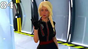 Blonde Virgin Surprises Busty Stepsis With Massive Cock in Cosmic Encounter