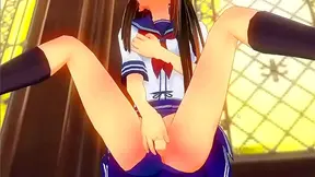 Cute Takagi-San Masturbates & Squirts For You In Custom Maid Outfit