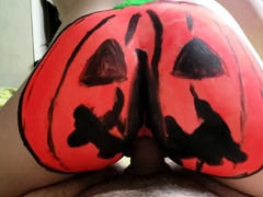 Amateur slut in red PVC ass fucked hardcore