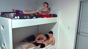 My Roommate Discovers Me When My Best Friend Fucks Me And Ends Up Masturbating