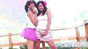 ”Adorable Carla with Lesbian Friend Naked”