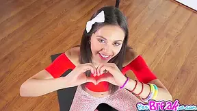 Sucking Big Cock Deep Down To Her Throat - Lucy Doll