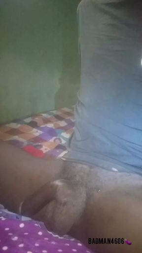 Watch me masturbating with a condom.