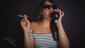 Smoking Balloon Pop
