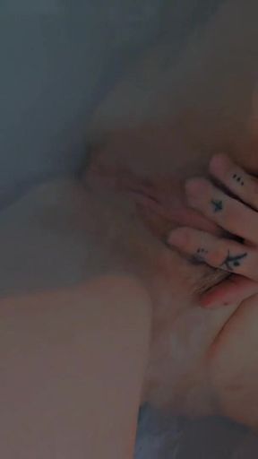 Bath Solo Playing with My Sexy Pussy