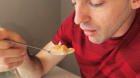 GIANT LIAM FEASTS ON TINY PROTEINS FOR BREAKFAST