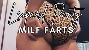 Leopard Print Panties MILF Farts Compilation