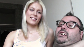 Amazing Blonde Services Her Man