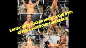 gym fucking a muscle girl